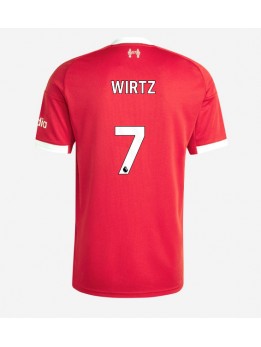 Billige Liverpool Florian Wirtz #7 Hjemmedrakt 2025-26 Kortermet